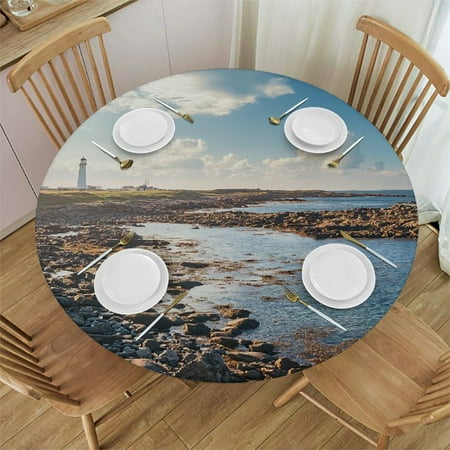 Spring Flower Round Fitted Tablecloth with Elastic Edge Wipeable Round Table Cloth Waterproof Reusable Outdoor Round Table Cover for Kitchen Picnic Patry Indoor (Small 36 -44 )
Spring Flower Round Fitted Tablecloth with Elastic Edge Wipeable Round Table Cloth Waterproof Reusable Outdoor Round Table Cover for Kitchen Picnic Patry Indoor (Small 36 -44 )
