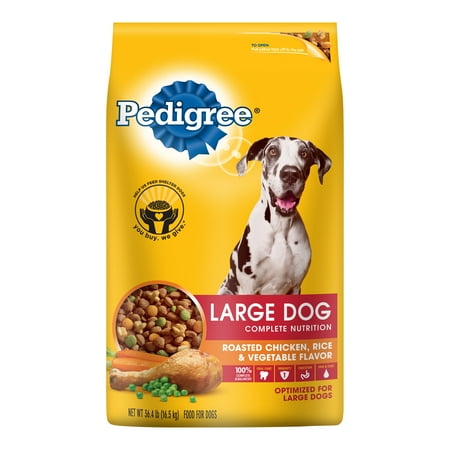 pedigree large breed puppy food pedigree large breed roasted chicken rice vegetable food 36 4 pounds walmart pedigree large breed puppy food pedigree large breed roasted chicken rice vegetable food 36 4 pounds walmart