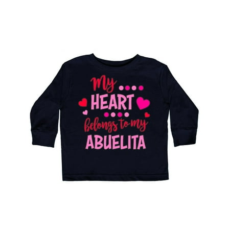 Inktastic My Heart Belongs to my Abuelita Gift Toddler Boy or Toddler Girl Long Sleeve T-Shirt
Inktastic My Heart Belongs to my Abuelita Gift Toddler Boy or Toddler Girl Long Sleeve T-Shirt