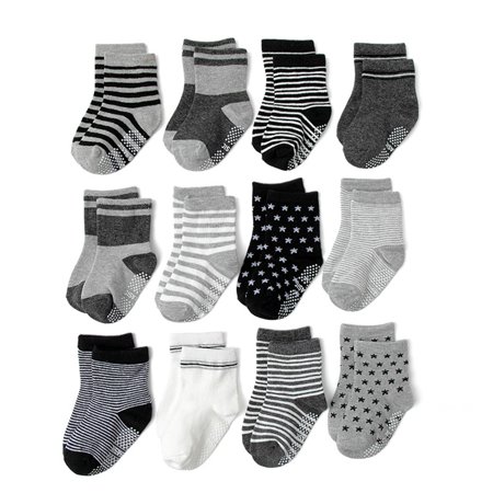 bangyoudaoo 12 Pairs Baby Toddlers Ankle Non Slip Grips Socks for Infant Boys Girls Kids Anti Skid Cotton Socks
bangyoudaoo 12 Pairs Baby Toddlers Ankle Non Slip Grips Socks for Infant Boys Girls Kids Anti Skid Cotton Socks