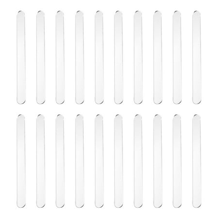BINYOU 20pcs Acrylic Ice Cream Sticks Popsicle Stick Kids Crafts DIY Handmade Reusable for Home Party Baby Shower Gift
BINYOU 20pcs Acrylic Ice Cream Sticks Popsicle Stick Kids Crafts DIY Handmade Reusable for Home Party Baby Shower Gift