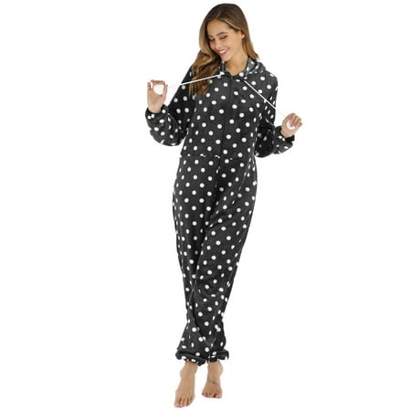 Women One-Piece Striped Dots Pajama Set Long Sleepwear Star Print Nightwear Soft Pjs Lounge Jumpsuits
Women One-Piece Striped Dots Pajama Set Long Sleepwear Star Print Nightwear Soft Pjs Lounge Jumpsuits