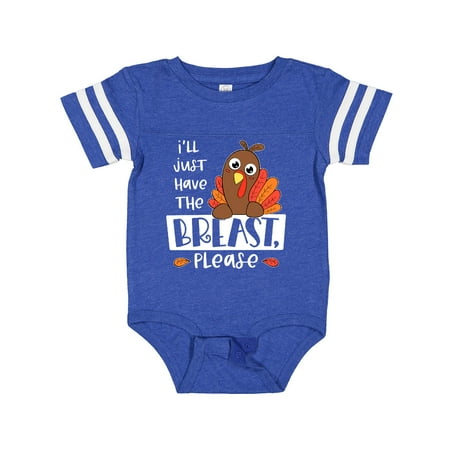 Inktastic I ll Just Have the Breast Please Cute Turkey Gift Baby Boy or Baby Girl Bodysuit
Inktastic I ll Just Have the Breast Please Cute Turkey Gift Baby Boy or Baby Girl Bodysuit