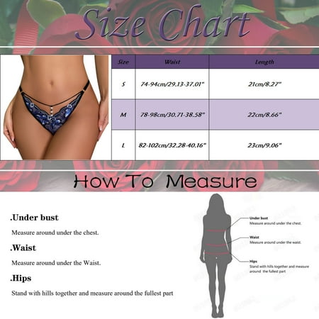 Aayomet Women S Panties Sexy Panties Sexy Lace Lace For Through Thong Women Waist Cotton Low Hollow Out Women s Panties Blue M
Aayomet Women S Panties Sexy Panties Sexy Lace Lace For Through Thong Women Waist Cotton Low Hollow Out Women s Panties Blue M