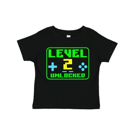 Inktastic Level Two Unlocked- Gamer Birthday Gift Toddler Boy or Toddler Girl T-Shirt
Inktastic Level Two Unlocked- Gamer Birthday Gift Toddler Boy or Toddler Girl T-Shirt