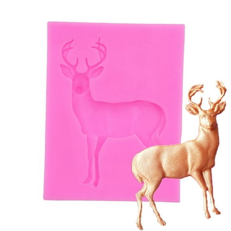 Christmas Decorations Christmas Deer Silicone Mould Fondant Cake Chocolate Cookie Decorating Mould Cake Tools
Christmas Decorations Christmas Deer Silicone Mould Fondant Cake Chocolate Cookie Decorating Mould Cake Tools