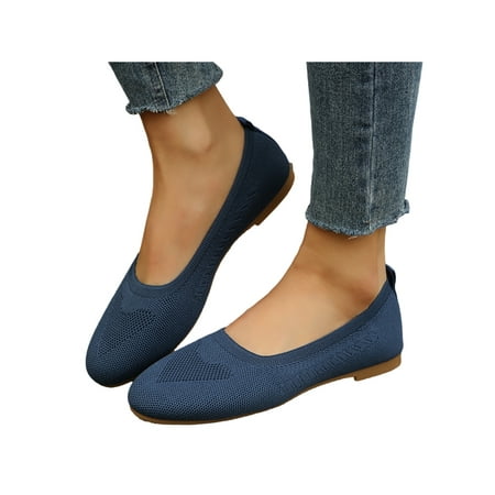 Lumento Flats for Womens Comfort Casual Shoes Walking Shoe Loafers Slip-ons Mesh Round Toe Breathable Dark Blue 6.5
Lumento Flats for Womens Comfort Casual Shoes Walking Shoe Loafers Slip-ons Mesh Round Toe Breathable Dark Blue 6.5
