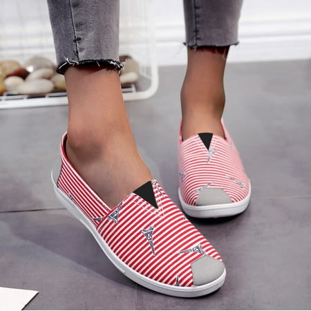 Alueeu Women s casual shoes Fashion Women s Casual Shoes Breathable Slip-on Flats Outdoor Leisure Shoes
Alueeu Women s casual shoes Fashion Women s Casual Shoes Breathable Slip-on Flats Outdoor Leisure Shoes
