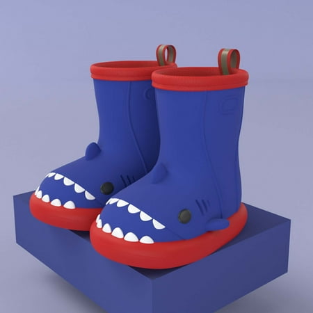 Hvyes Valentine s Day Deals 3d Cartoon Shark Children s Rain Boots Baby Boys Girls Non-Slip Rain Boots Water Shoes Waterproof Children s Rubber Shoes
Hvyes Valentine s Day Deals 3d Cartoon Shark Children s Rain Boots Baby Boys Girls Non-Slip Rain Boots Water Shoes Waterproof Children s Rubber Shoes