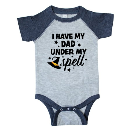 Inktastic I Have My Dad Under My Spell with Cute Witch Hat Gift Baby Boy or Baby Girl Bodysuit
Inktastic I Have My Dad Under My Spell with Cute Witch Hat Gift Baby Boy or Baby Girl Bodysuit