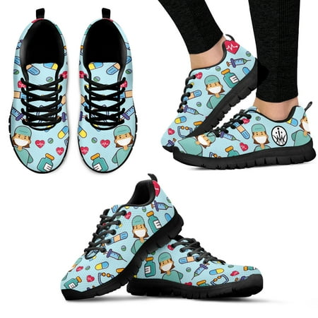 Women Doctor Nurse Sneakers Medical Hospital Print Lightweight Mesh Flats Ladies Casual Spring Cute Nursing Shoes
Women Doctor Nurse Sneakers Medical Hospital Print Lightweight Mesh Flats Ladies Casual Spring Cute Nursing Shoes