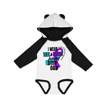 Inktastic Suicide Prevention I Wear Teal and Purple for My Step Dad Gift Baby Boy or Baby Girl Long Sleeve Bodysuit
Inktastic Suicide Prevention I Wear Teal and Purple for My Step Dad Gift Baby Boy or Baby Girl Long Sleeve Bodysuit