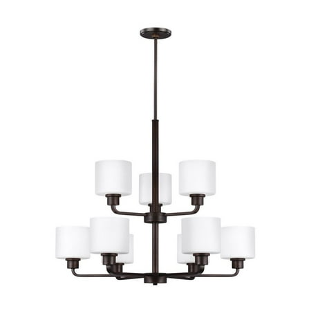 9.5W Nine Light 2-Tier Chandelier Bronze Incandescent Bailey Street Home 73-Bel-2755171
9.5W Nine Light 2-Tier Chandelier Bronze Incandescent Bailey Street Home 73-Bel-2755171