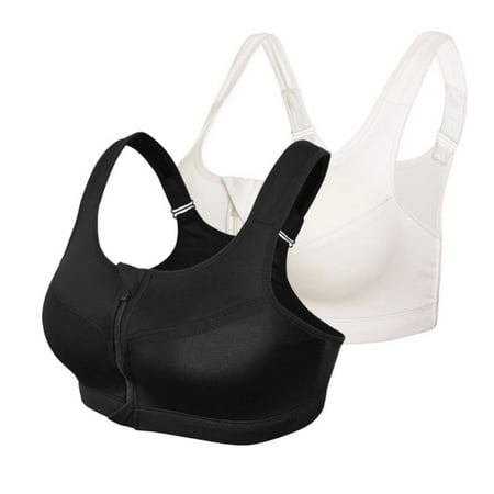 2PCS Plus Size Zipper Push Up Sport Bra Shockproof Women Fitness Bra Yoga Vest Sports Top for Gym Running Exercise M-5XL
2PCS Plus Size Zipper Push Up Sport Bra Shockproof Women Fitness Bra Yoga Vest Sports Top for Gym Running Exercise M-5XL