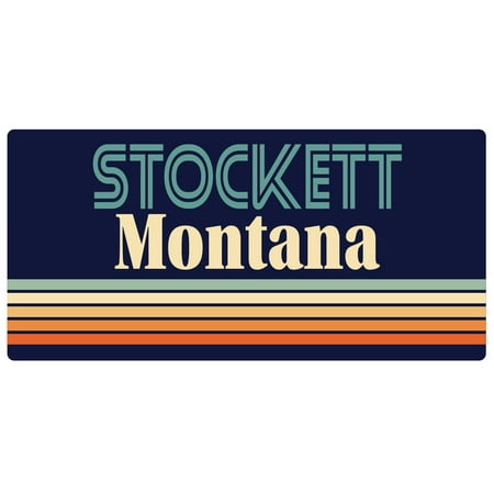 Stockett Montana 5 x 2.5-Inch Fridge Magnet Retro Design