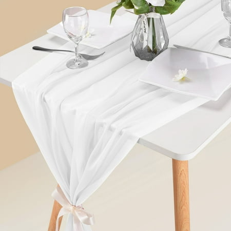 10ft Chiffon Table Runner 29x120 Inches Dusty Blue Table Runner For Wedding Baby Girl Bridal Shower Decorations B
10ft Chiffon Table Runner 29x120 Inches Dusty Blue Table Runner For Wedding Baby Girl Bridal Shower Decorations B