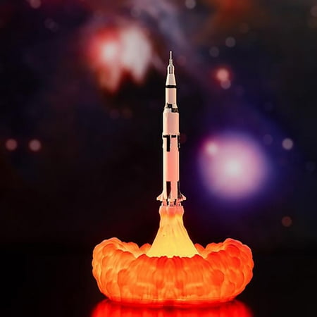 Tangnade Kitchen Utensils and Decorations 3D Print Space Rocket Night Light LED Table Desk Lamp Room Home Decor
Tangnade Kitchen Utensils and Decorations 3D Print Space Rocket Night Light LED Table Desk Lamp Room Home Decor