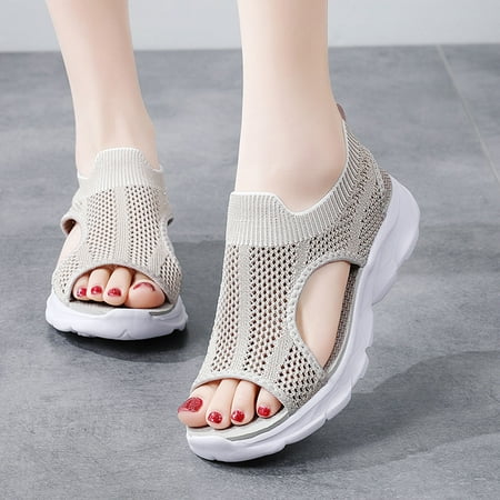 Akiihool Sandals Women Dressy Summer Sandals for Women Wedge Womens Summer Casual Platform Sandals with High Heel Beach Sandals Espadrille Platform (Beige 6.5)
Akiihool Sandals Women Dressy Summer Sandals for Women Wedge Womens Summer Casual Platform Sandals with High Heel Beach Sandals Espadrille Platform (Beige 6.5)