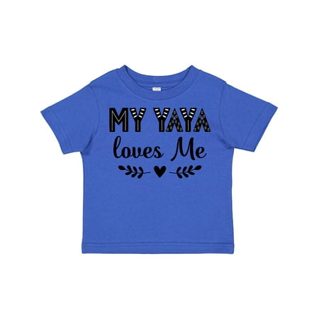 Inktastic My Yaya Loves Me Grandchild Outfit Gift Toddler Toddler Girl T-Shirt
Inktastic My Yaya Loves Me Grandchild Outfit Gift Toddler Toddler Girl T-Shirt