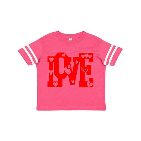 Inktastic Valentine’s Day Love with Hearts Gift Toddler Boy or Toddler Girl T-Shirt
Inktastic Valentine’s Day Love with Hearts Gift Toddler Boy or Toddler Girl T-Shirt
