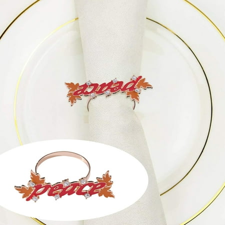 NIUREDLTD Home Decoration Creative English Letter Napkin Ring Thanksgiving Napkin Buckle Restaurant Simple Lovers Western Restaurant Napkin Ring
NIUREDLTD Home Decoration Creative English Letter Napkin Ring Thanksgiving Napkin Buckle Restaurant Simple Lovers Western Restaurant Napkin Ring