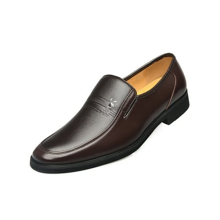 Tenmix Mens Leather Shoe Slip On Flats Formal Dress Shoes Business Men Anti-Slip Lightweight Brown 8.5
Tenmix Mens Leather Shoe Slip On Flats Formal Dress Shoes Business Men Anti-Slip Lightweight Brown 8.5
