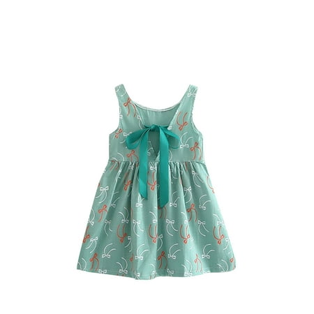 DNDKILG Baby Toddler Girl Floral Sundress Sleeveless Dress Summer Dresses Green 1T-6T 130
DNDKILG Baby Toddler Girl Floral Sundress Sleeveless Dress Summer Dresses Green 1T-6T 130