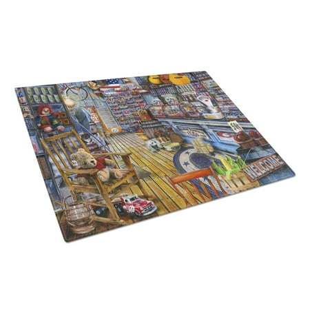 Caroline s Treasures Jenkinson s General Country Store Glass Cutting Board Large
Caroline s Treasures Jenkinson s General Country Store Glass Cutting Board Large