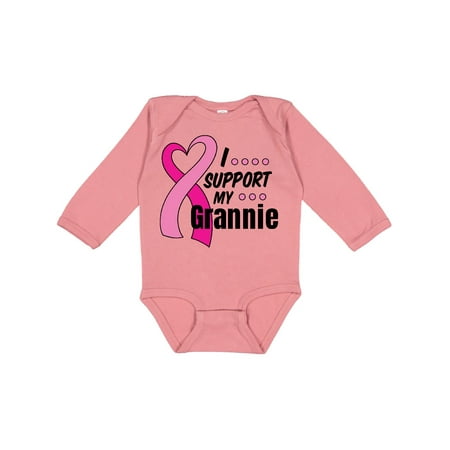 Inktastic Breast Cancer Awareness I Support My Grannie Pink Ribbon Gift Baby Boy or Baby Girl Long Sleeve Bodysuit
Inktastic Breast Cancer Awareness I Support My Grannie Pink Ribbon Gift Baby Boy or Baby Girl Long Sleeve Bodysuit
