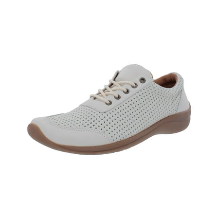 David Tate Womens Active Suede Perforated Casual and Fashion Sneakers