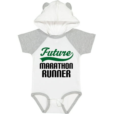 Inktastic Marathon Runner Gift Childs Gift Baby Boy Bodysuit