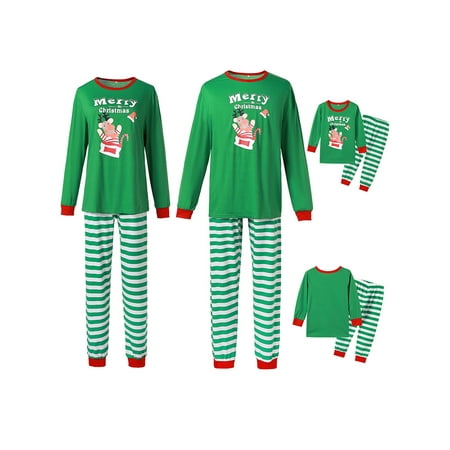 Yinyinxull Merry Christmas Family Matching Pajamas Set Reindeer Pattern Tops Striped Pants 2pcs Outfits
Yinyinxull Merry Christmas Family Matching Pajamas Set Reindeer Pattern Tops Striped Pants 2pcs Outfits