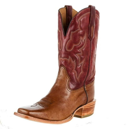 Corral Boots A4223 Men`s Corral Tan Cowhide 13` Red Embroidery Top Narrow Sq Boot Tan 9 D
Corral Boots A4223 Men`s Corral Tan Cowhide 13` Red Embroidery Top Narrow Sq Boot Tan 9 D