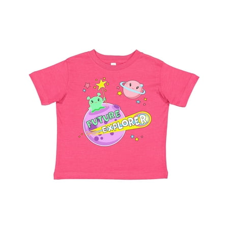 Inktastic Future Explorer Green Alien in Outer Space Gift Toddler Boy or Toddler Girl T-Shirt
Inktastic Future Explorer Green Alien in Outer Space Gift Toddler Boy or Toddler Girl T-Shirt