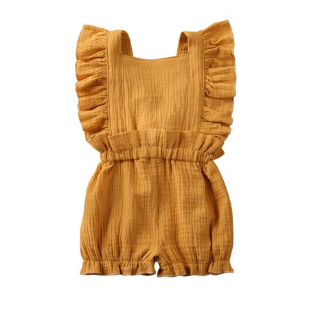 Baby Boy Clothes Toddler Rompers Ruffle Sleeve Solid Romper Jumpsuit Toddler Girl Clothes
Baby Boy Clothes Toddler Rompers Ruffle Sleeve Solid Romper Jumpsuit Toddler Girl Clothes
