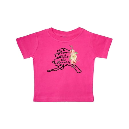 Inktastic Alaska Home is Where the Heart is with Watercolor Floral Gift Baby Boy or Baby Girl T-Shirt
Inktastic Alaska Home is Where the Heart is with Watercolor Floral Gift Baby Boy or Baby Girl T-Shirt