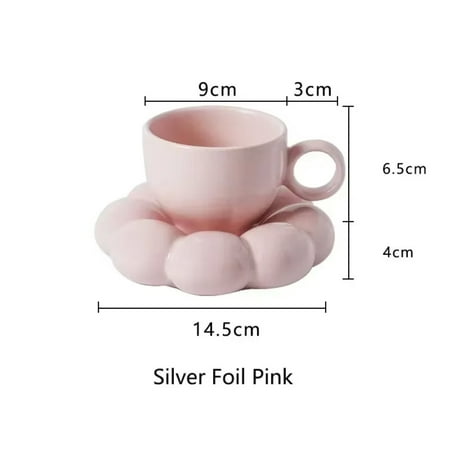 Creative Simple Cute Sunflower Macaroon Series Pink Office Ceramic Cups and Saucers - Set of White Pearl Coffee Mug
Creative Simple Cute Sunflower Macaroon Series Pink Office Ceramic Cups and Saucers - Set of White Pearl Coffee Mug