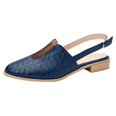 Summer Savings Clearance! 2023 TUOBARR Sandals for Womens Pointed Flat Shoes Weave Casual Shoes Solid Comfortable Sandals Shoes Blue 5.5
Summer Savings Clearance! 2023 TUOBARR Sandals for Womens Pointed Flat Shoes Weave Casual Shoes Solid Comfortable Sandals Shoes Blue 5.5