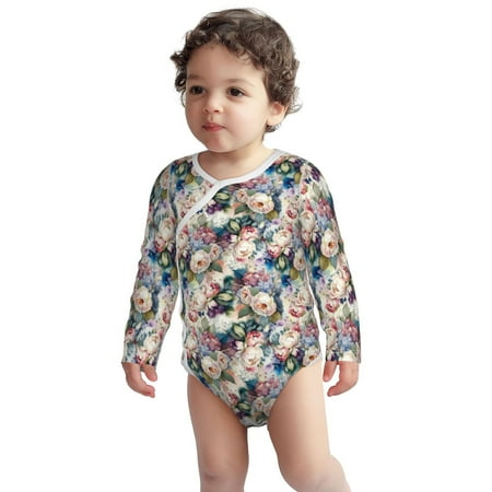 Fotbe Rose Flowers Pattern Unisex-baby Long-sleeve Bodysuit Long Sleeve Bodysuits One-piece 100% Organic Cotton for Infant Baby Boys Unisex-2 Years
Fotbe Rose Flowers Pattern Unisex-baby Long-sleeve Bodysuit Long Sleeve Bodysuits One-piece 100% Organic Cotton for Infant Baby Boys Unisex-2 Years