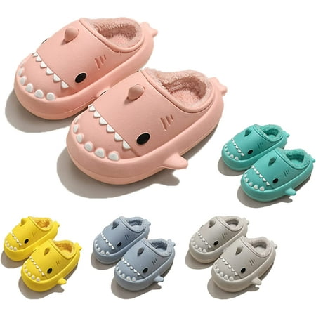 QWZNDZGR Cute Shark Slippers for Women Men Adult Cartoon Fuzzy Comfy Cotton Winter Warm Non-Slip Thick Sole Cloud House Shark Slides
QWZNDZGR Cute Shark Slippers for Women Men Adult Cartoon Fuzzy Comfy Cotton Winter Warm Non-Slip Thick Sole Cloud House Shark Slides