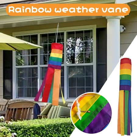 Weerihhol Rainbow Weather Vane Rainbow Hanging Decoration Outdoor Decoration Cooking Ornament
Weerihhol Rainbow Weather Vane Rainbow Hanging Decoration Outdoor Decoration Cooking Ornament