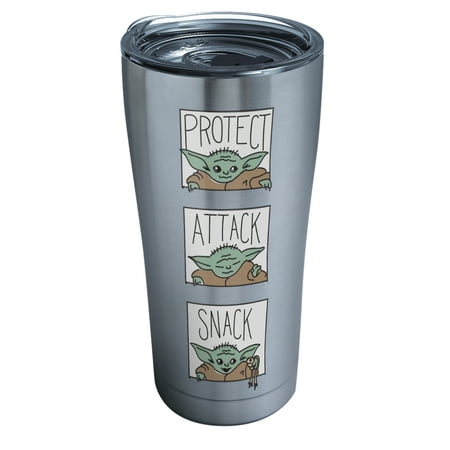 Tervis Star Wars - The Mandalorian Protect Attack Snack Triple Walled Insulated Tumbler Travel Cup Keeps Drinks Cold & Hot 20oz Stainless Steel
Tervis Star Wars - The Mandalorian Protect Attack Snack Triple Walled Insulated Tumbler Travel Cup Keeps Drinks Cold & Hot 20oz Stainless Steel