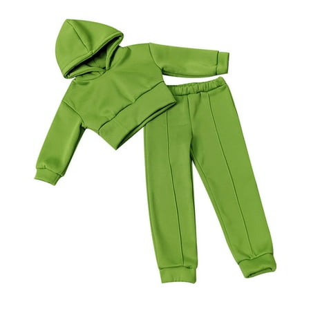 CHUOU Toddler Girls Clothes Winter Solid Color Long Sleeve Pullover Sweatshirt Pants 2Pcs Fall Outfits Set
CHUOU Toddler Girls Clothes Winter Solid Color Long Sleeve Pullover Sweatshirt Pants 2Pcs Fall Outfits Set
