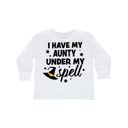 Inktastic I Have My Aunty Under My Spell with Cute Witch Hat Gift Toddler Boy or Toddler Girl Long Sleeve T-Shirt
Inktastic I Have My Aunty Under My Spell with Cute Witch Hat Gift Toddler Boy or Toddler Girl Long Sleeve T-Shirt