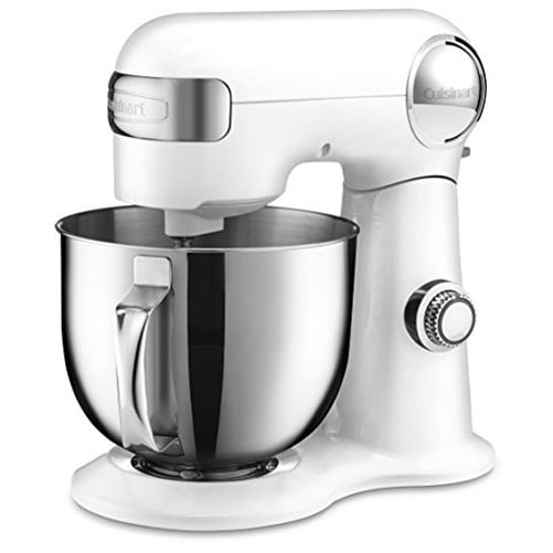 Cuisinart Precision Master 5.5 Quart Stand Mixer, White