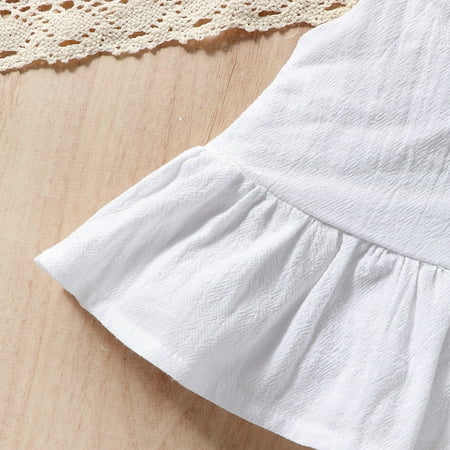 PEASKJP Summer Tops for Girl 2023 Trendy Lightweigh Soft Baby Toddler Girls Short Sleeve Graphic Prints T-Shirt White 0-6 Months
PEASKJP Summer Tops for Girl 2023 Trendy Lightweigh Soft Baby Toddler Girls Short Sleeve Graphic Prints T-Shirt White 0-6 Months