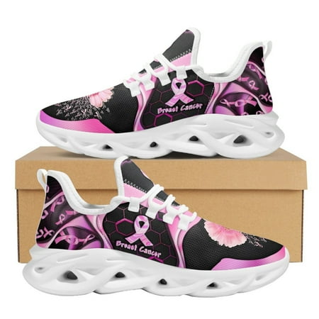 Breast Cancer Awareness Casual Sneakers Summer Outdoor Breathable Mesh Shoes Little Daisy Floral Flats for Women Hot
Breast Cancer Awareness Casual Sneakers Summer Outdoor Breathable Mesh Shoes Little Daisy Floral Flats for Women Hot
