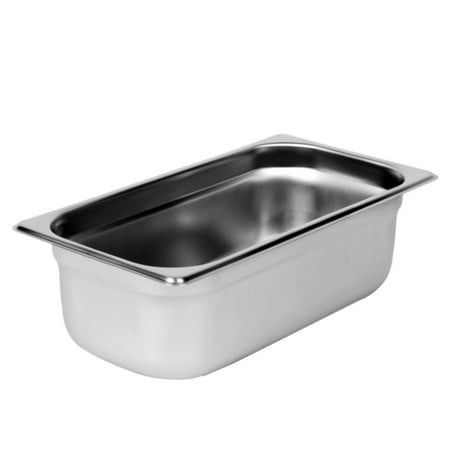 Excellante third size 4 deep anti jam pans 25 gauge comes in each