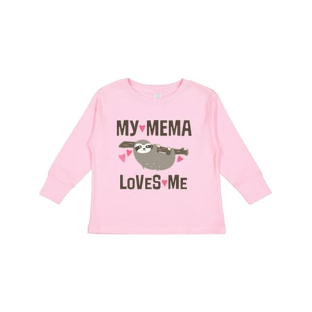 Inktastic My Mema Loves Me Girl Sloth Gift Toddler Toddler Girl Long Sleeve T-Shirt
Inktastic My Mema Loves Me Girl Sloth Gift Toddler Toddler Girl Long Sleeve T-Shirt