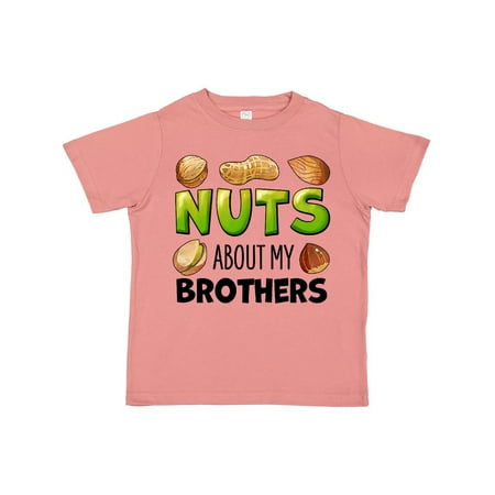 Inktastic Nuts About My Brothers Peanut Almond Pistachio Gift Toddler Boy or Toddler Girl T-Shirt
Inktastic Nuts About My Brothers Peanut Almond Pistachio Gift Toddler Boy or Toddler Girl T-Shirt